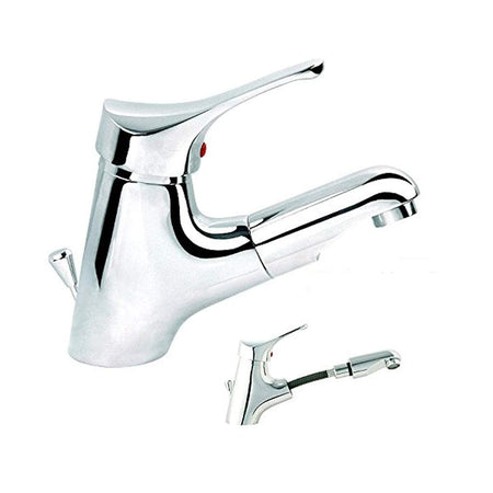 Rubinetto Per Lavandino Con Doccetta Estraibile 2011E Fromac Eden