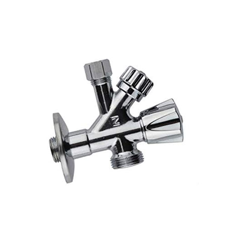 Rubinetto Doppio Per Lavatrice Zagi 1950 Da 1/2 In Abs