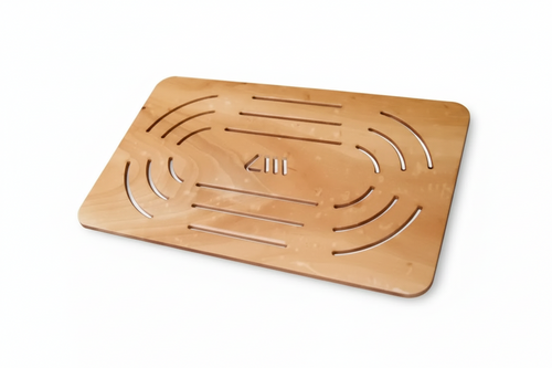 Pedana Piatto Doccia Antiscivolo Legno Marino Okumè 78 X 52 Cm Castel Merlino