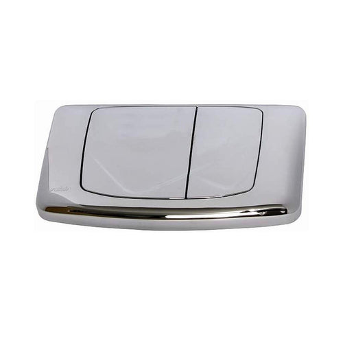 Placca Doppio Scarico Cromata Cassetta Rios Angel Medusa Vs0828535 Valsir
