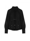 BEATRICE B BLUSA NERA Donna Beatrice b 4206romolo da donna