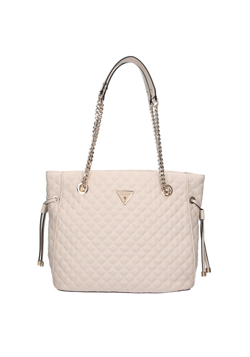 GUESS Tote Donna guess hweqg954122-sto Avorio da donna