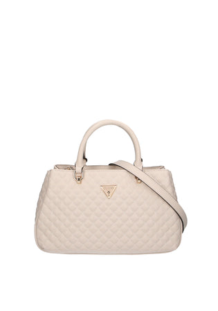 GUESS Satchel Donna guess hweqg954106-sto Avorio da donna