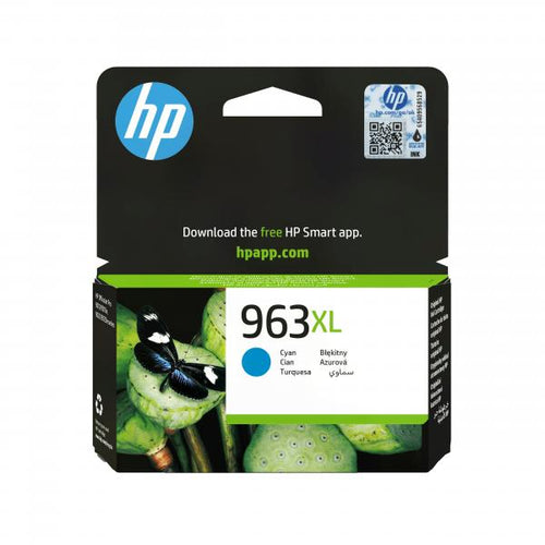 HP 963XL CIANO (3JA27AE) - CARTUCCIA ORIGINALE AD ALTA EFFICIENZA