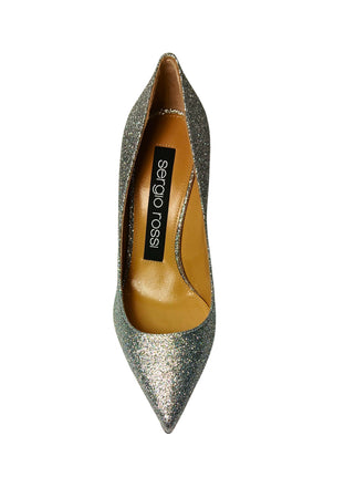 sergio rossi Scarpe Donna Sergio Rossi glitter argento da donna