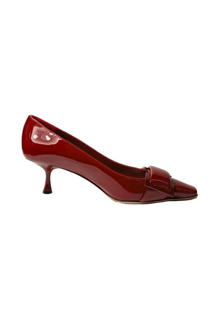 sergio rossi Scarpe Donna Sergio Rossi fibbia bordeaux da donna