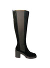 sergio rossi Scarpe Donna Sergio Rossi stivale in morbido camoscio nero con tacco chunky da donna