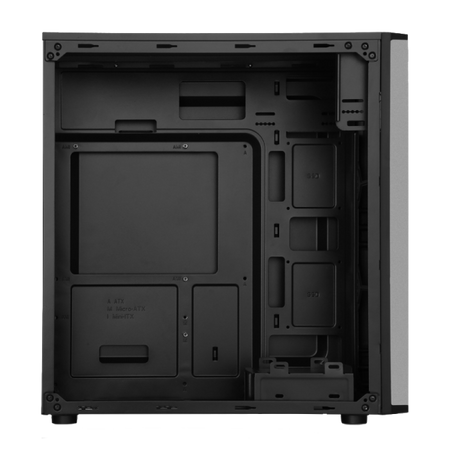 ITEK ITOCPR10D CASE PRIME DARK MIDDLE TOWER ATX 2x5.25, 2x3.5 1xUSB3.0 2xUSB2.0 1x12cm FAN ATX/MICRO ATX/MINI-ATX 500W BLACK