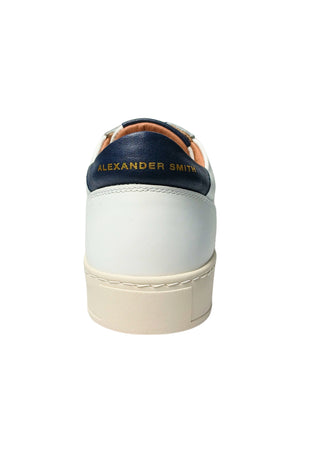 ALEXANDER SMITH Scarpe Uomo Alexander Smith Cambridge Man-White blue da uomo