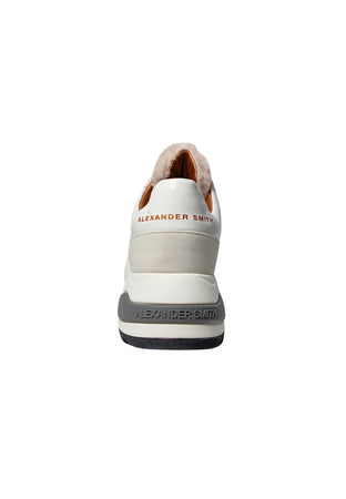 ALEXANDER SMITH Scarpe Donna Alexander Smith Marble Woman-White con pelliccia da donna