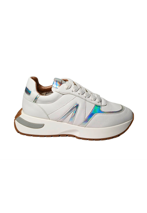 ALEXANDER SMITH Scarpe Donna Alexander Smith Hyde Woman-White iride silver da donna