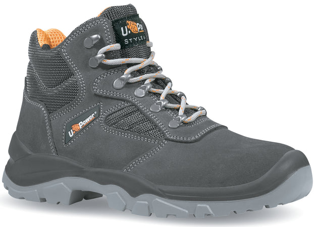 U-Power Scarpe Antinfortunistica Trekking Alte S1P Src Real Col. Antracite Mis. 41
