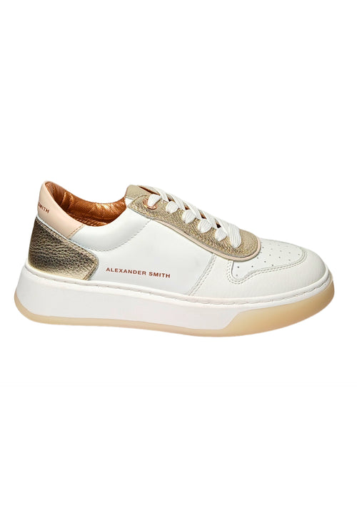 ALEXANDER SMITH Scarpe Donna Alexander Smith Harrow Woman-White gold da donna