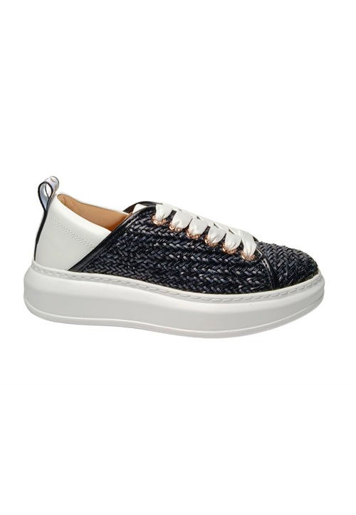 ALEXANDER SMITH Scarpe Donna Alexander Smith Wembley Woman-Black white da donna