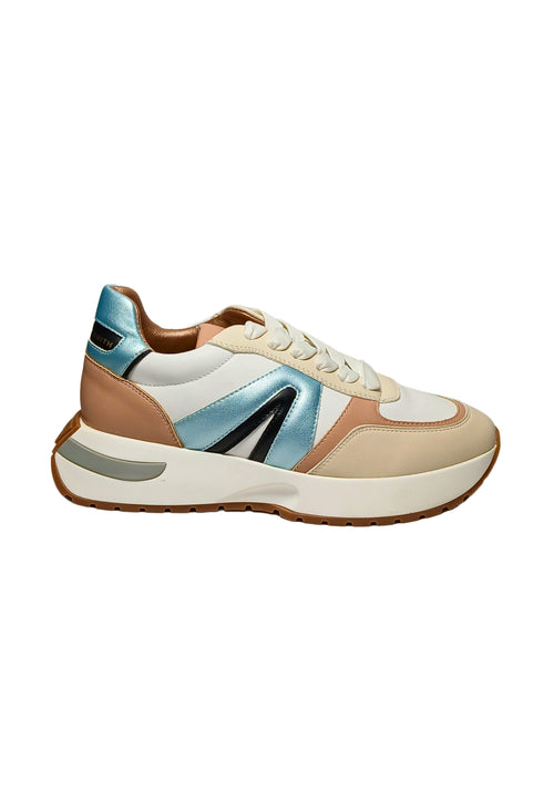 ALEXANDER SMITH Scarpe Donna Alexander Smith Hyde Woman-Ivory azure da donna