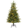 Albero di natale Allison con Led  in PE Effetto Real Touch + PVC Altissima qualità