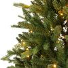Albero di natale Allison con Led  in PE Effetto Real Touch + PVC Altissima qualità