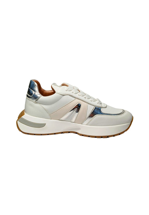 ALEXANDER SMITH Scarpe Donna Alexander Smith Hyde Woman-White silver da donna