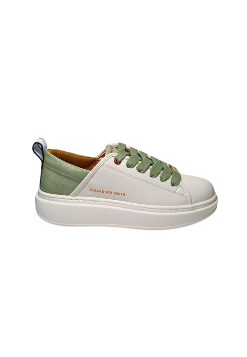 ALEXANDER SMITH Scarpe Donna Alexander Smith Eco-Wembley Woman-White light green da donna