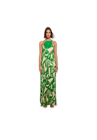 CARLA RUIZ Abito Donna 51679 lungo plisse' da donna