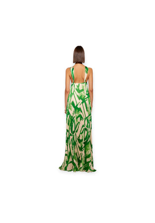 CARLA RUIZ Abito Donna 51679 lungo plisse' da donna