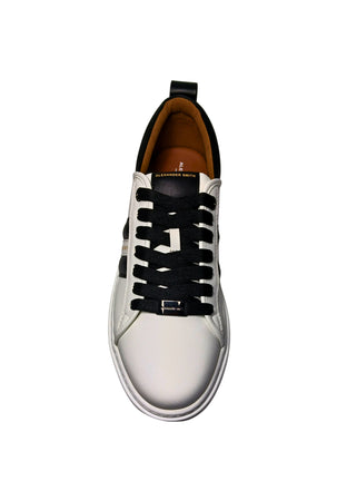 ALEXANDER SMITH Scarpe Uomo Alexander Smith Eco-Wembley-White Black da uomo
