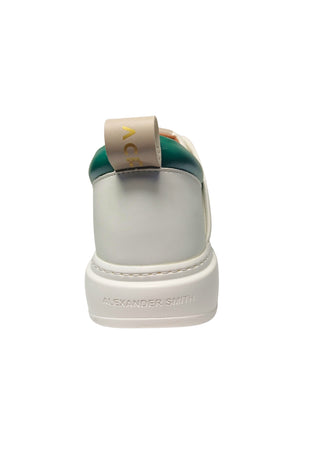ALEXANDER SMITH Scarpe Uomo Alexander Smith Eco-Wembley Man-White Green Grey da uomo