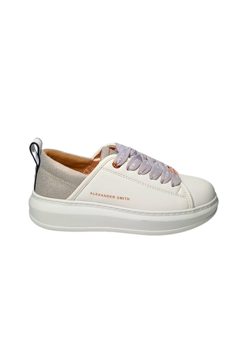 ALEXANDER SMITH Scarpe Donna Alexander Smith Eco-Wembley Woman-White Grey da donna