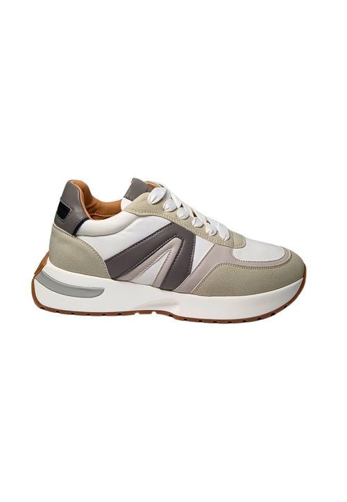 ALEXANDER SMITH Scarpe Uomo Alexander Smith Hyde Man-White Sand Grey da uomo
