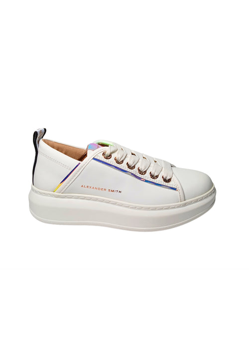 ALEXANDER SMITH Scarpe Donna Alexander Smith Wembley Woman-White Iride Peach da donna