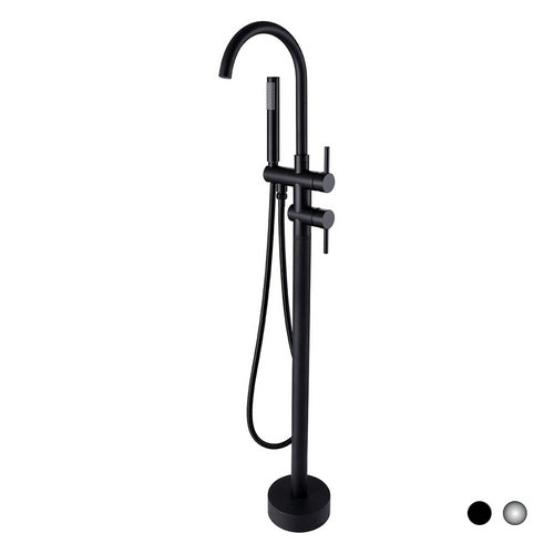 Miscelatore Monocomando Per Vasca Modello Dante- Cm 16X115 - Cromo- Dhimp- Pezzi 1