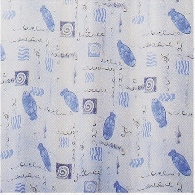 Tenda Per Doccia 2 Lati Cm. 180 X 200 Mod. Acquarello- Dh- Pezzi 1