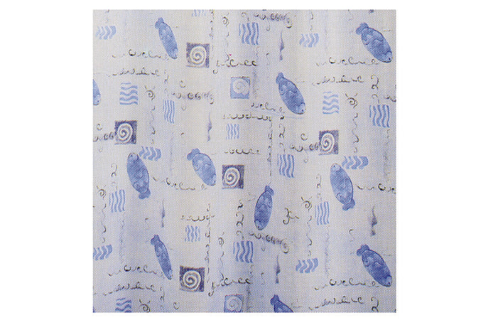 Tenda Per Doccia 2 Lati Cm. 180 X 200 Mod. Acquarello- Dh- Pezzi 1