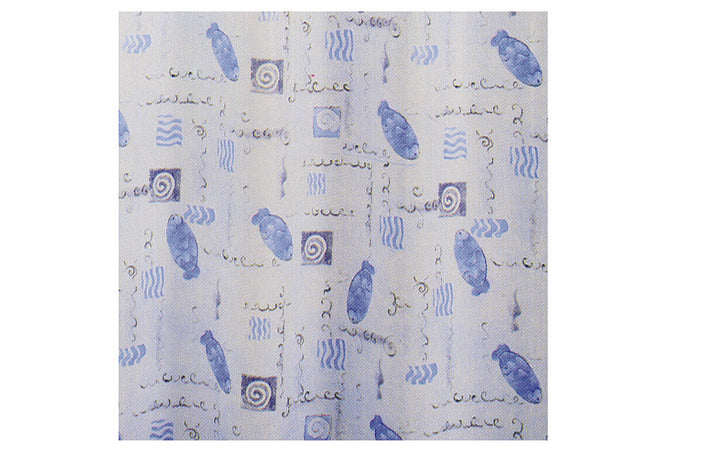 Tenda Per Doccia 3 Lati - Vasca 2 Lati Cm. 240 X 200 Mod. Acquarello- Dh- Pezzi 1