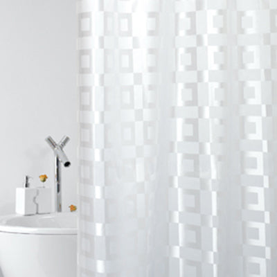 Tenda Per Doccia In Tessuto Mod. Dama- Cm 240X200- Dh- Pezzi 1