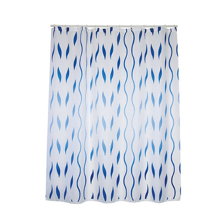 Tenda Per Doccia In Tessuto Poliestere Seventies- Cm 180X200- Spire- Pezzi 1