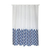 Tenda Per Doccia In Tessuto Poliestere Ikat- Cm 180X200- Spire- Pezzi 1