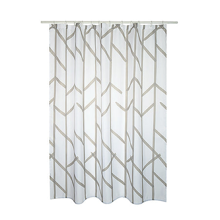 Tenda Per Doccia In Tessuto Poliestere Tree- Cm 180X200- Spire- Pezzi 1