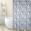 Tenda Per Doccia In Tessuto Poliestere Mosaiko- Cm 180X200- Spire- Pezzi 1