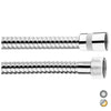 Flex In Ottone Doppia Aggraffatura- Cm 150 - Cromo- Bossi- Pezzi 1