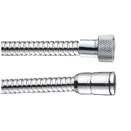 Flex In Ottone Doppia Aggraffatura Cono Per Stop Sicurezza- Cm 125 - Cromo- Bossi- Pezzi 1