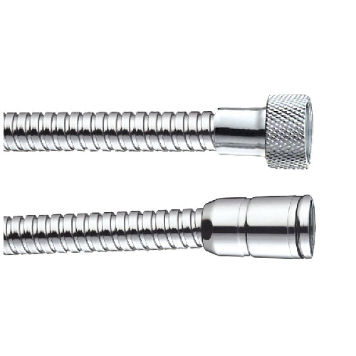 Flex In Ottone Doppia Aggraffatura Cono Per Stop Sicurezza- Cm 125 - Cromo- Bossi- Pezzi 1