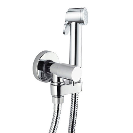 Set Doccia Completo Modello Paloma Con Pulsante- Cromo- Bossi- Pezzi 1