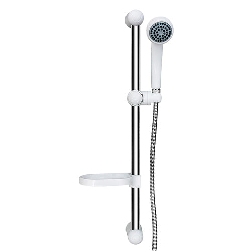 Saliscendi Completo Enna- Bianco-Cromo- Dh- Pezzi 1