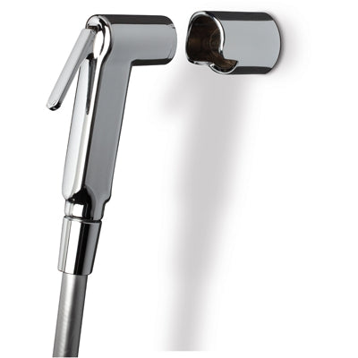 Kit Doccetta Shut-Off Cromo + Flessibile + Supporto- Damas- Pezzi 1