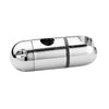 Supporto Scorrevole In Abs Cromato Per Asta D. 18 Mm- Cromo- Damas- Pezzi 1