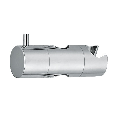 Supporto Scorrevole In Abs Cromato Per Asta D. 25 Mm- Cromo- Damas- Pezzi 1