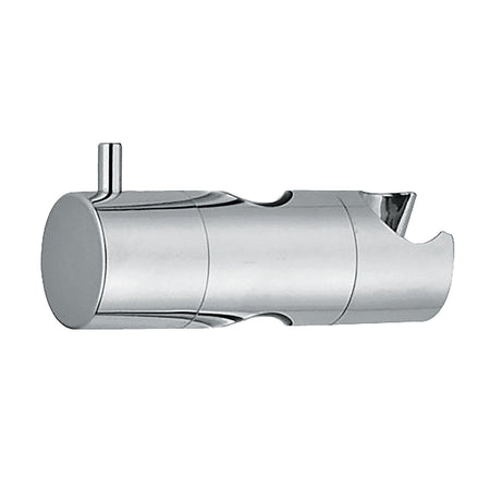 Supporto Scorrevole In Abs Cromato Per Asta D. 25 Mm- Cromo- Damas- Pezzi 1