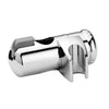 Supporto Scorrevole In Abs Cromato Per Asta D. 25 Mm- Cromo- Damas- Pezzi 1
