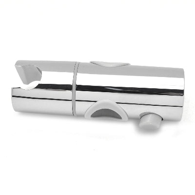 Supporto Scorrevole In Abs Cromato Per Aste D. 22 Mm- Cromo- Damas- Pezzi 1